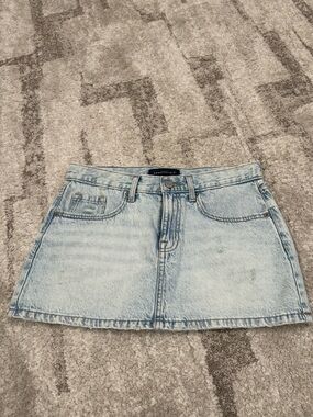 Jean Mini Skirt